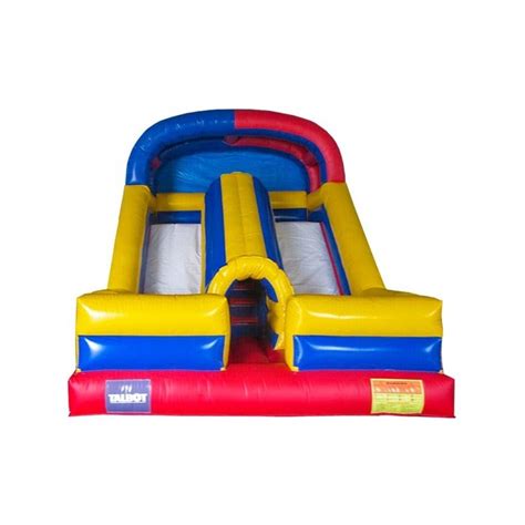 Juego Inflable Tobogan Doble Tunel Talbot Juegos Manía