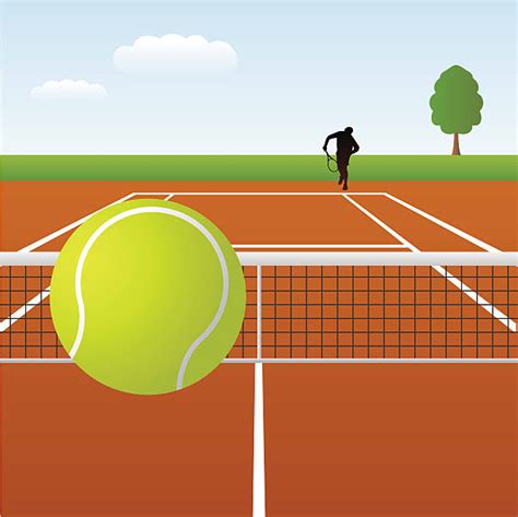 clay tennis court illustrations royalty free vector graphics and clip art istock