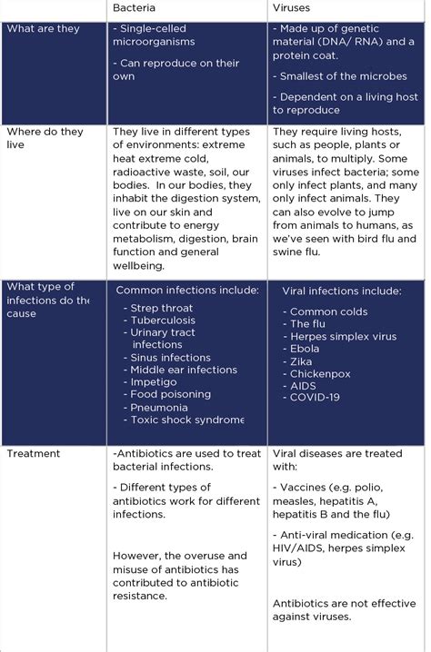 The Difference Between Bacterial And Viral Infections MyDynamics