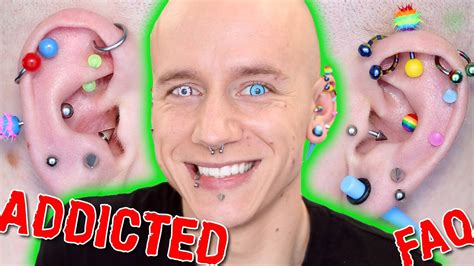 20 Piercings Keloids And Horror Stories Piercing Faq 2 Roly Youtube