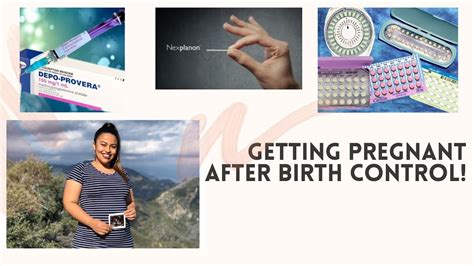 Getting Pregnant After Birth Control My Experience Youtube