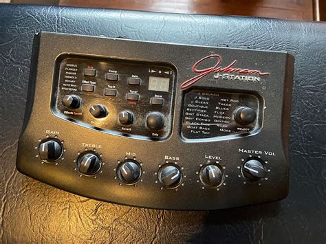 johnson j station multi effects unit with power supply reverb