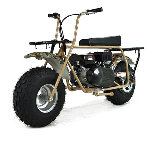 We've been selling these dirt bikes for the past 5 years! Baja Big Wheel 200cc Camo All Terrain Sand Monkey Bike ...