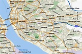 Maps of Liverpool, UK