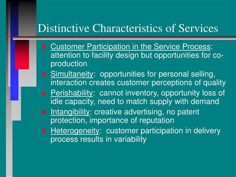 Ppt The Nature Of Services Powerpoint Presentation Free Download