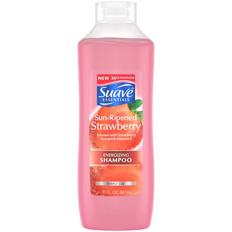 Suave Essentials Strawberry Shampoo, 30 oz - Walmart.com ...