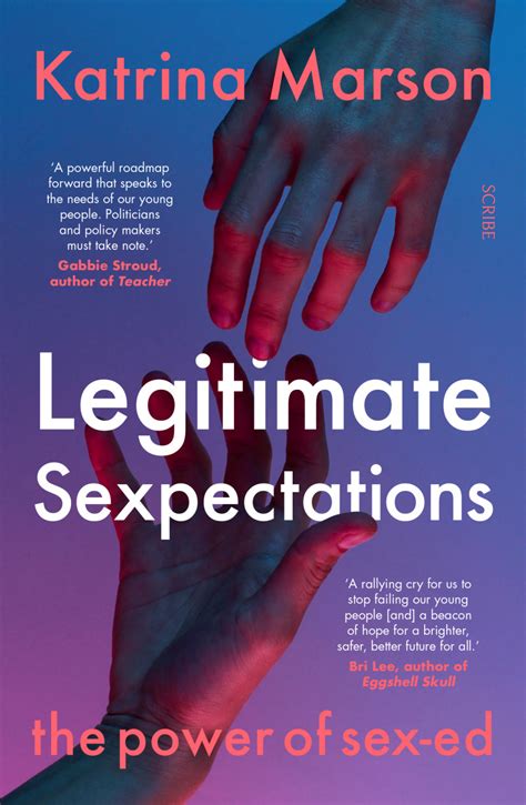 legitimate sexpectations book scribe publications