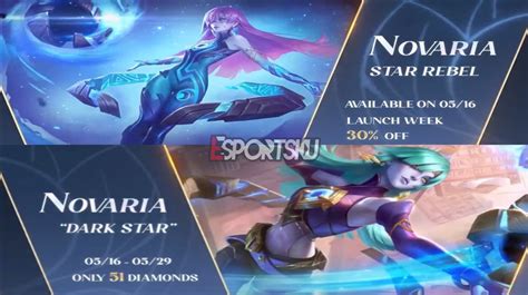 How To Get Skin Novaria Dark Star Mobile Legends Ml Esports