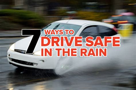 7 Tips To Stay Safe When Driving In The Rain Articles Motorist