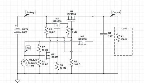 smps circuit diagram using mosfet