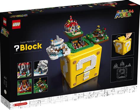 71395 Lego Super Mario 64 Question Mark Block 2064 Pieces