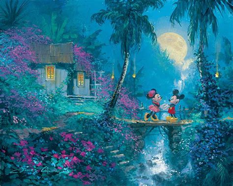 James Coleman Moonlight Proposal Disney Fine Art