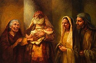 Free Bible Images Simeon And Anna - Free Bible Images Printable