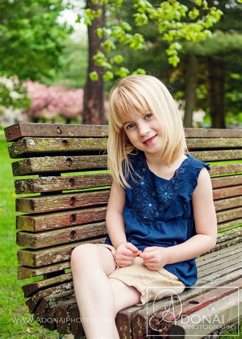 Little Girl On An Old Park Bench Corning Ny Copyright Adonai