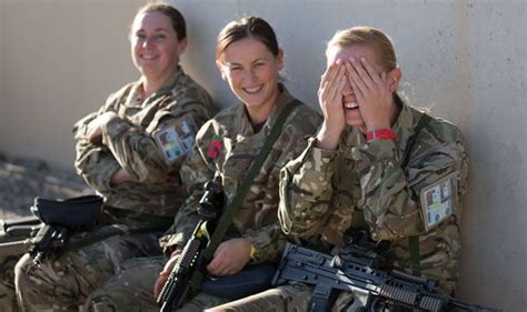 British Army Sexism Row Retired Colonel Claims Female Soldiers Would