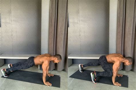 Plank With Knee To Elbow 30 Minute Bodyweight Workout By Ridge Davis
