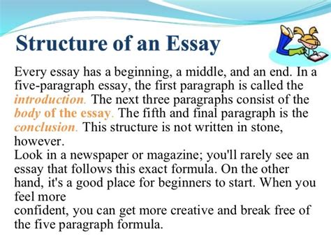 5 Paragraph Essay Powerpoint Middle School — Everybody Wins When Your