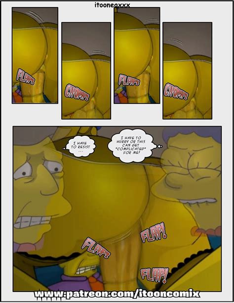 Post 4799513 Comic Itooneaxxx Margesimpson Seymourskinner Thesimpsons