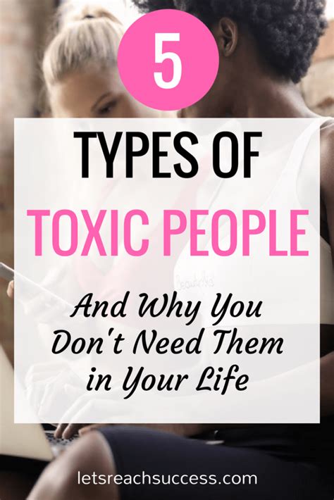 5 Types Of Toxic People You Dont Need In Your Life Anymore