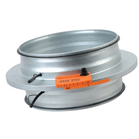 Stainless Steel Iris Damper For Air Volume Control China Ventilation