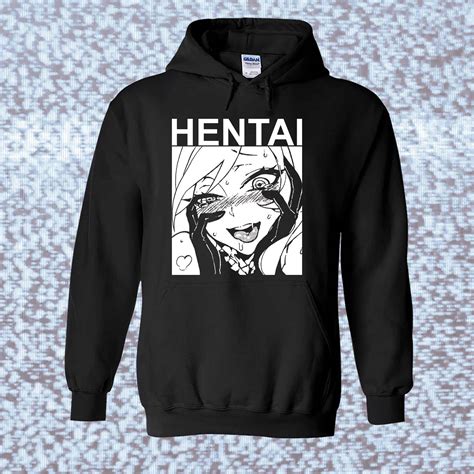Hentai Ahegao Face For Dark Colors Hoodie Occult Cult And Obscure