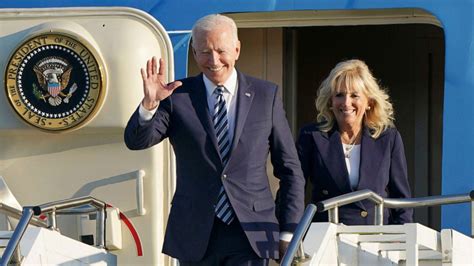 Biden Arrives In Uk On 1st Foreign Trip As President Including Summit