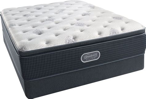 Simmons thrillzzz plush pillow top king mattress only. BR Recharge-BR Silver Offshore Mist Pillow Top Plush King ...