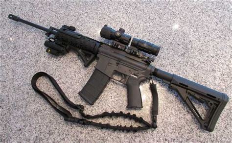 Bushmaster Carbon 15 With Lots Of Accessories Guns I Like