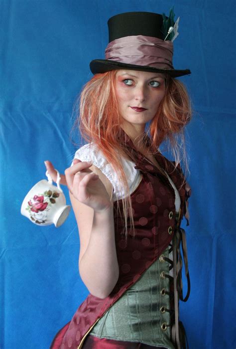 Lady Mad Hatter Portrait 5 By Mizzd Stock On Deviantart Mad Hatter