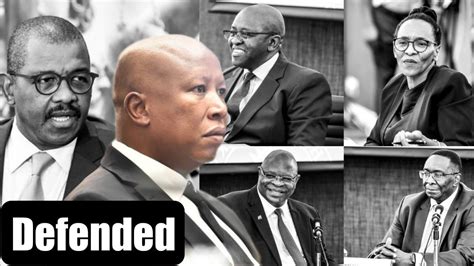 Julius Malema And Dali Mpofu Defended Regarding Jsc Chief Justice