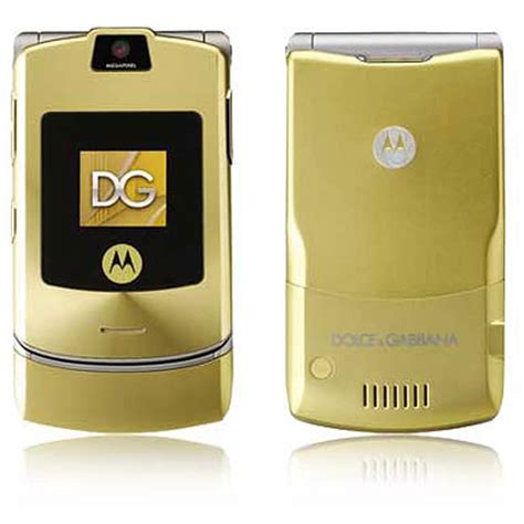 Motorola RAZR V3i Dolce Gabbana Unlocked GSM Cell Phone Refurbished