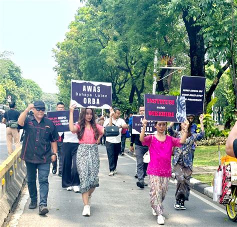 Koalisi Masyarakat Sipil KMS Kembali Gelar Aksi Unjuk Rasa Di MK