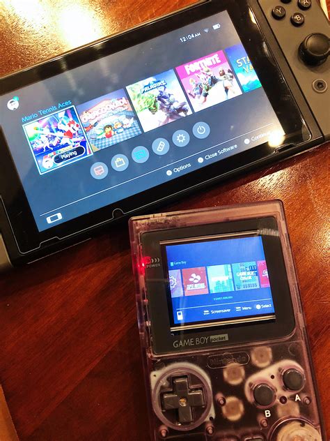 Modded Gameboy Pocket W Nintendo Switch Rgameboy