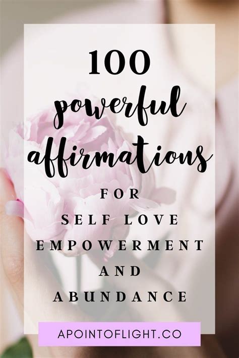 100 Powerful Affirmations That Will Change Your Life Affirmations