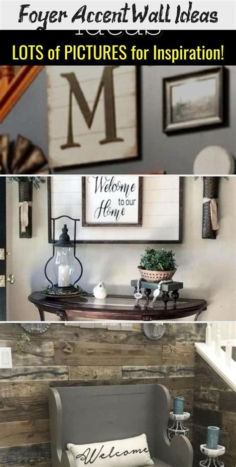 Foyer Accent Wall Ideas Love This Pallet Wood Accent