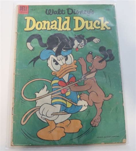 Walt Disneys Donald Duck 37 1954 Dell Comics Comic Books Golden