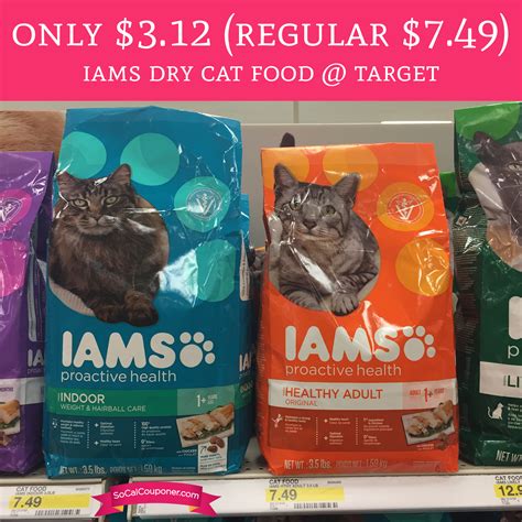 Tim's pet food evolve fancy feast freshpet friskies gentle giants halo, purely for pets iams kit & kaboodle kitten chow meow. Only $3.12 (Regular $7.49) Iams Dry Cat Food @ Target ...