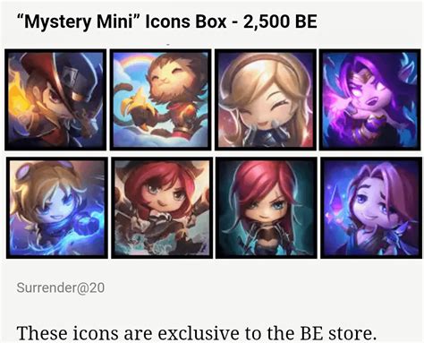 Psa Dont Forget About The New Mini Icon In The Be Shop Its Adorable