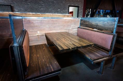 Handmade Restaurant Booths By Black Hound Design Company