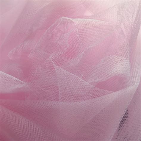 Baby Pink 300cm Wide Fine Tulle Fabric On Trend Fabrics