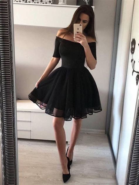 Short Black Dress Vestidos Cortos Bonitos Vestidos Bonitos Para Adolescentes Vestidos Para
