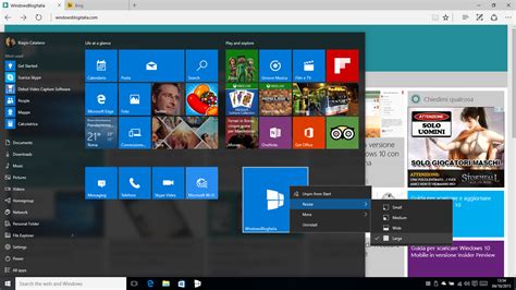 Build 10558 Di Windows 10 Insider Preview Video Tour