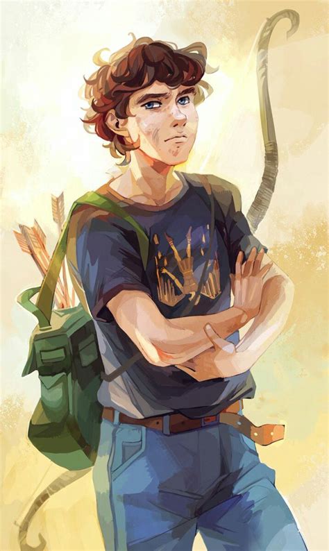 Lester Papadopoulos By Viria ♡ Percy Jackson Fan Art Percy Jackson