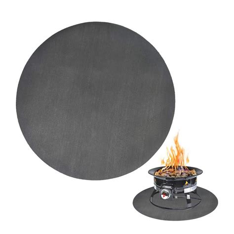 Buy Dossetop Firepad Deck Protector Fire Pit High Temp Mat Bonfires