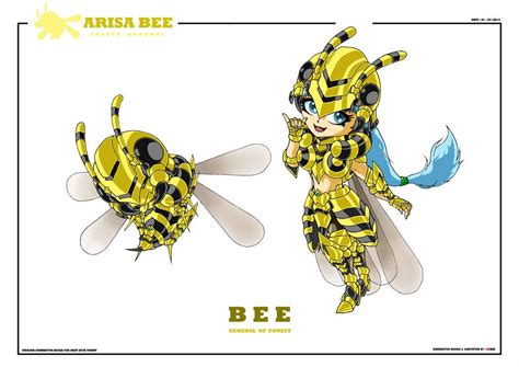 Saint Seiya Insect Cloth Bee By Sirichai28