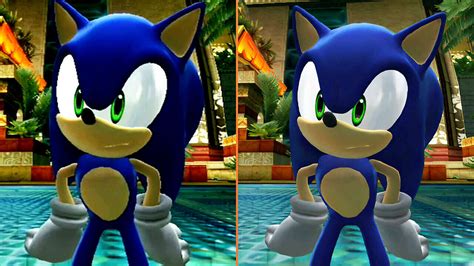 Sonic Colors Ultimate Ps4 Vs Wii Graphics Comparison Gamespot