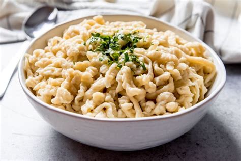 Homemade German Spaetzle Are Part Noodle Part Dumpling And They Go