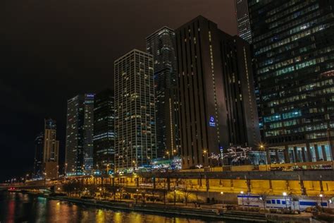 Street Level View Of Chicago Il Photorator