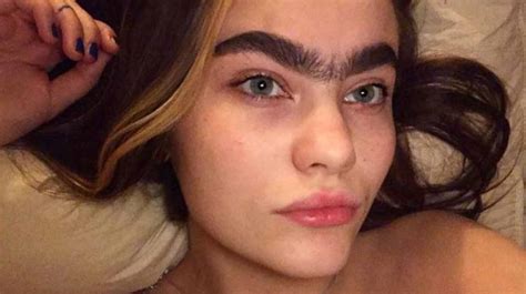 Model With Unibrow Says She Is Fetishised By Men And Her Dms Are Full