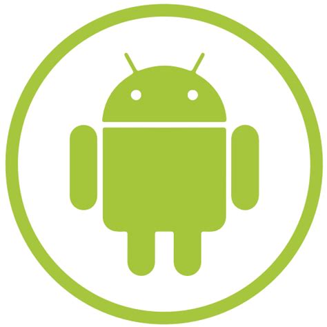 Android Icônes Médias Sociaux Et Logos